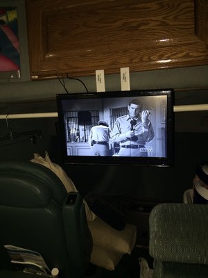 Shiny thing to the left is the sound bar