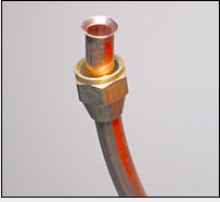 Flared tube end with female fitting.png