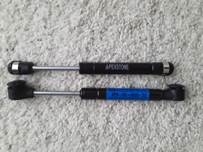 The original and the shorter one I unstalled