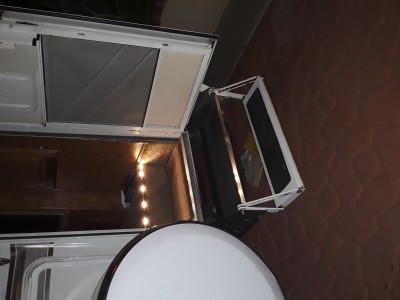 at night.  Too bright