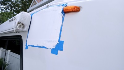 Two Layers of Gelcoat Applied After Wet Sanding