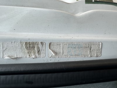 My labels, barely legible