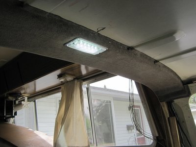 Top covered with new LED dome light