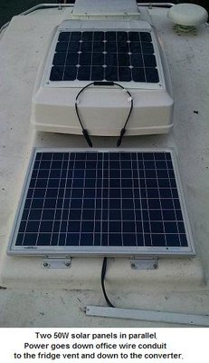 solar-panel-two.jpg (56.16 KiB) Viewed 2957 times Two 50W solar panels mounted on top middle roof layer